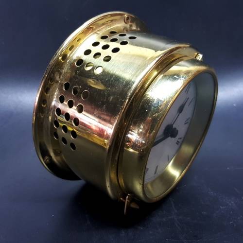 Large Brass Ships Bell West German Clock 150mm (No Key)