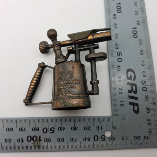 Original Die Cast Metal Blow Torch Pencil Sharpener!!!!!