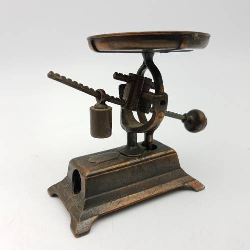 Original Die Cast Metal Antique Scale Pencil Sharpener!!!!!