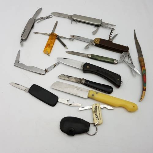 Large Vintage Pocket Knife Collection!!! (Bid For All)