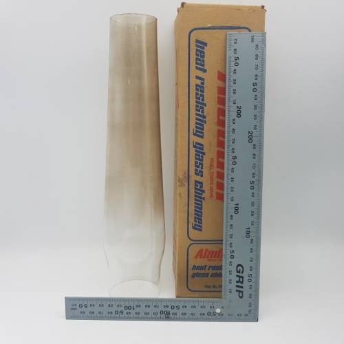 Original Boxed ALADDIN Lamp Glass Chimney Replacement Glass!!!!