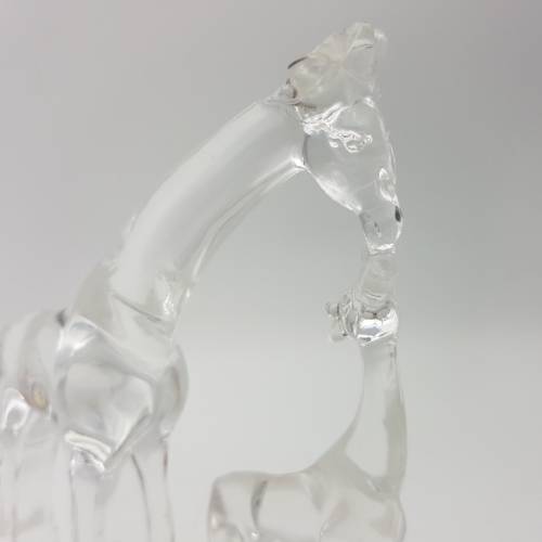 Large Glass "Family Giraffe" Paperweight!!!