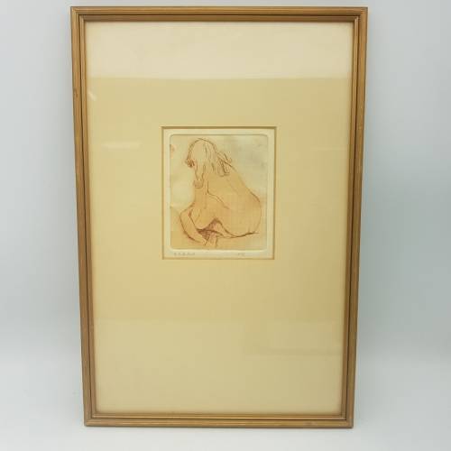 Framed Original ME Slabbert - 1975