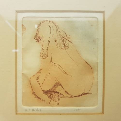 Framed Original ME Slabbert - 1975