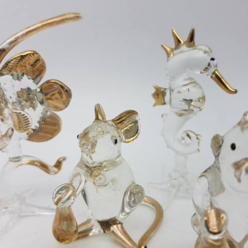 Vintage Italian Hand Blown Glass Miniatures!!!