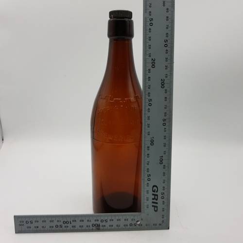 RARE!!! 1944 Vintage Castle Glass Bottle (Perfect Condition)