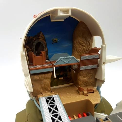 RARE!!! Micro Machine Fighter Pilot Battle Ground Folding Diorama!!!!