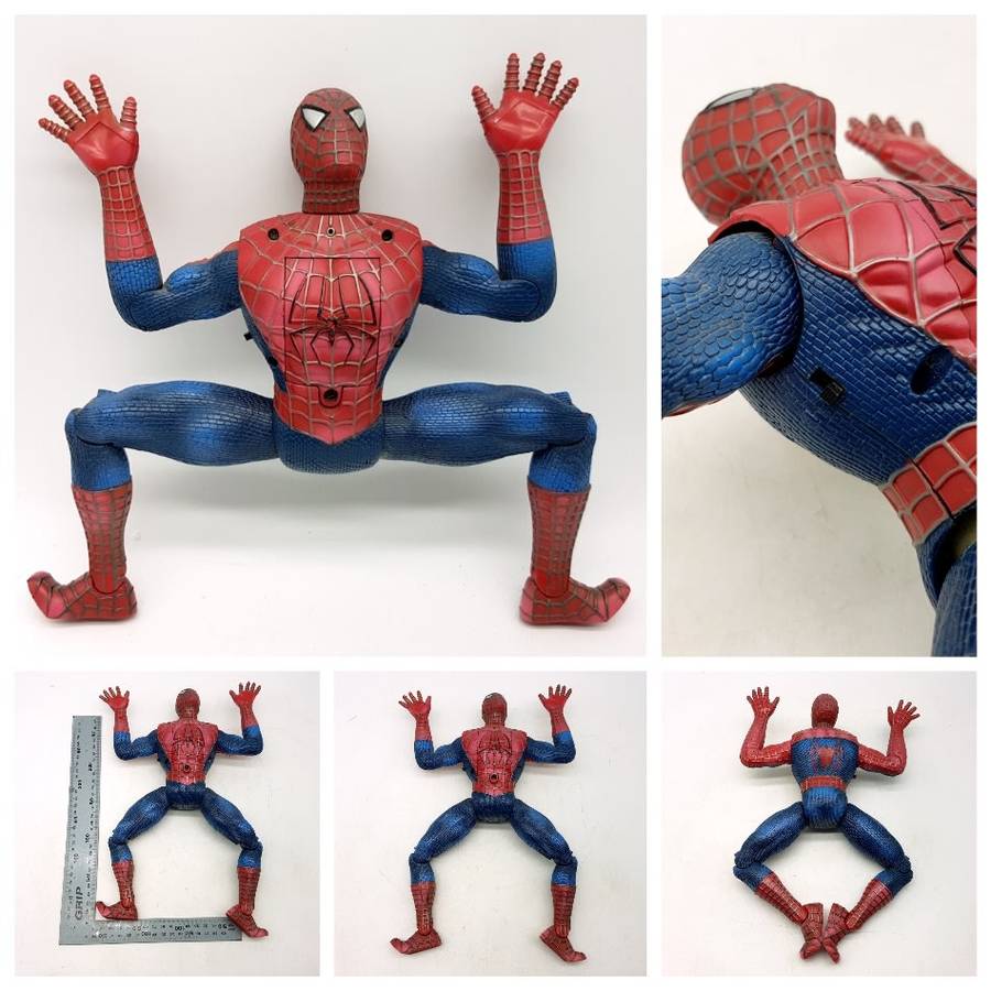 Large Articulated Spiderman Action Figure