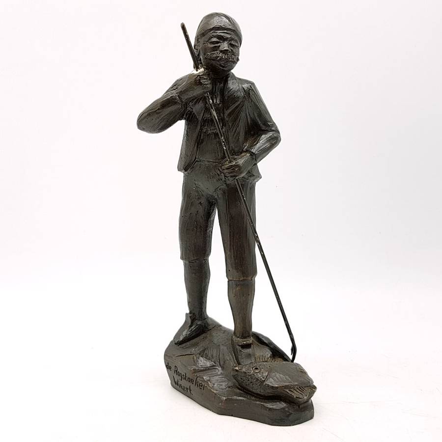 Signed Original German Applied Bronze Sculpture!!!