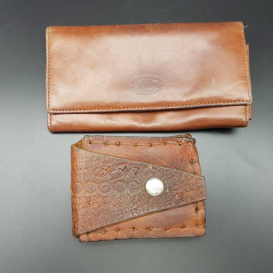 Two Original Quality Genuine Leather Wallets