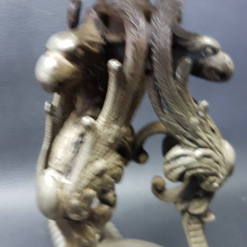 RARE!!! Highly Detailed Victorian Silver-plate Candle Stand!!!