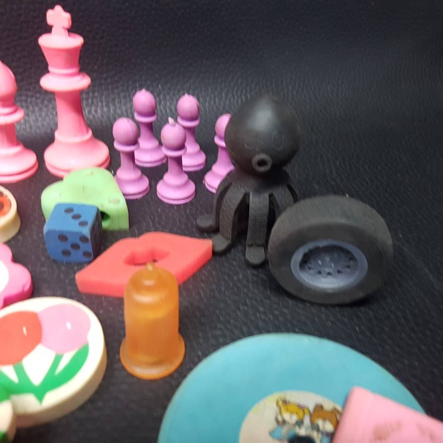 RARE!!! Original 1980s Erasers Collection 3 (Bid Far All)