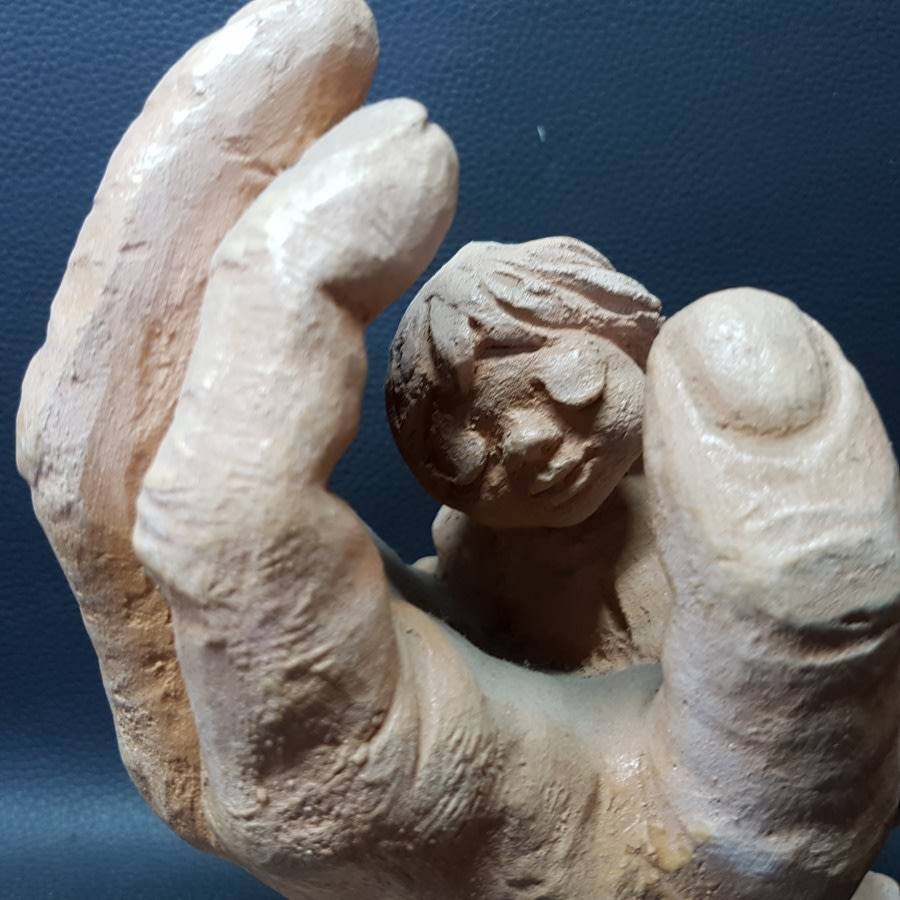RARE!!! Original Ceramic Sculpture By Renee!!!!