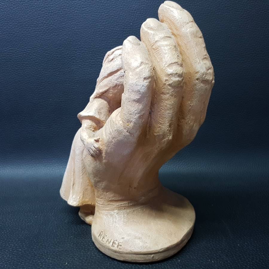 RARE!!! Original Ceramic Sculpture By Renee!!!!