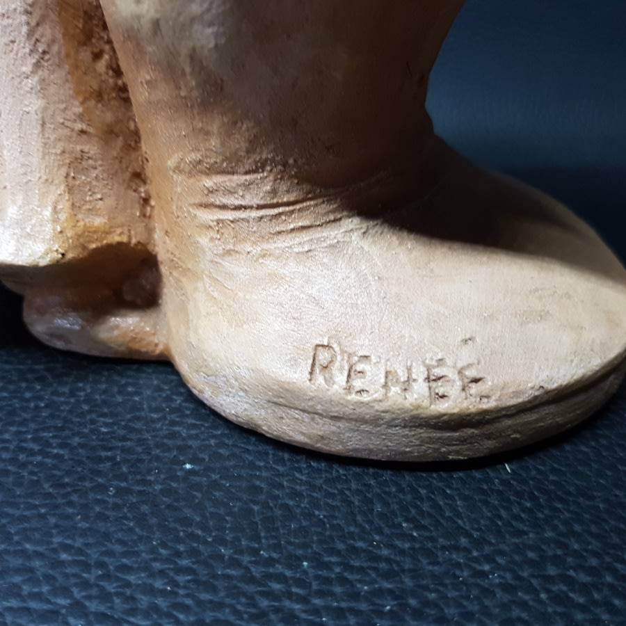 RARE!!! Original Ceramic Sculpture By Renee!!!!
