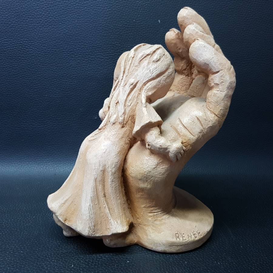 RARE!!! Original Ceramic Sculpture By Renee!!!!