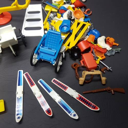 MASSIVE Original Vintage 1981 Playmobil Parts Collection!!! (Bid for all)