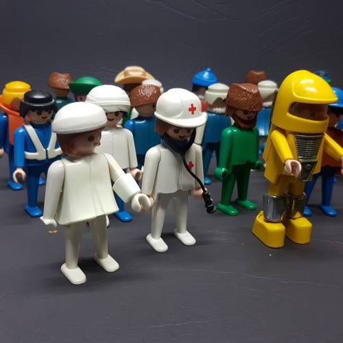 MASSIVE Original Vintage 1974 Playmobil Figurine Collection!!! (Bid for all)