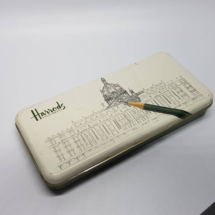 Original Harrods Lithographed Pen With Original Pen and pencil set!!!