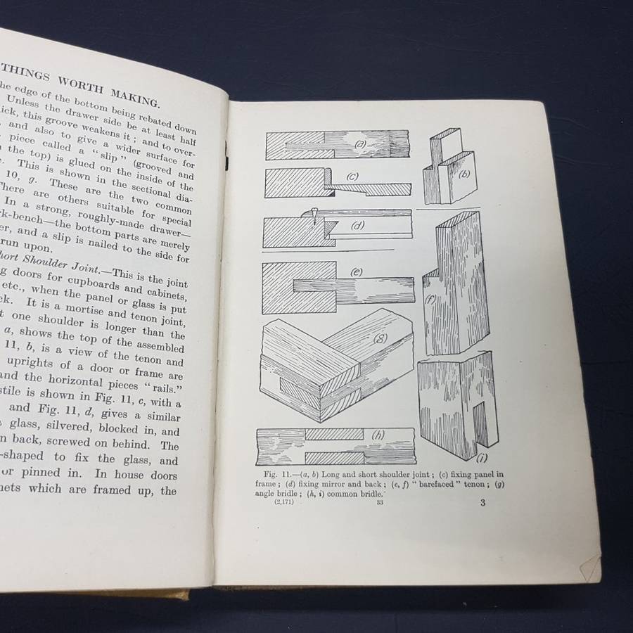 Rare!!! 1920's " Things Worth Making" - Archibald Williams
