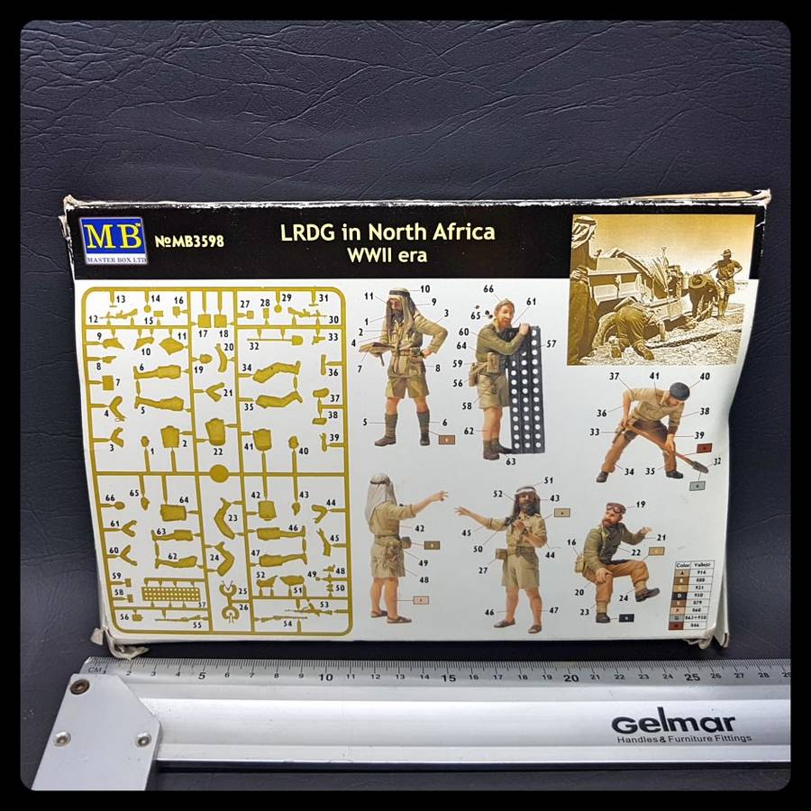 Original Master Box Limited Complete LRDG North Africa Collection!!!