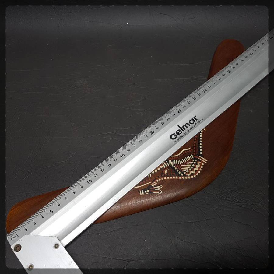 LARGE Original Hand Crafted Hand Painted Australian Boomerang!!!