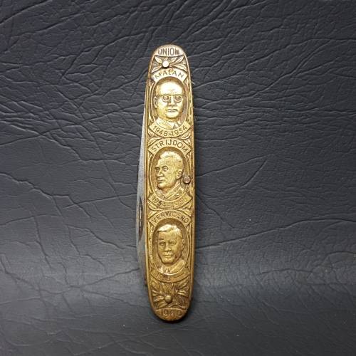 RARE!!! Original Brass Union Pocket Knife!!!