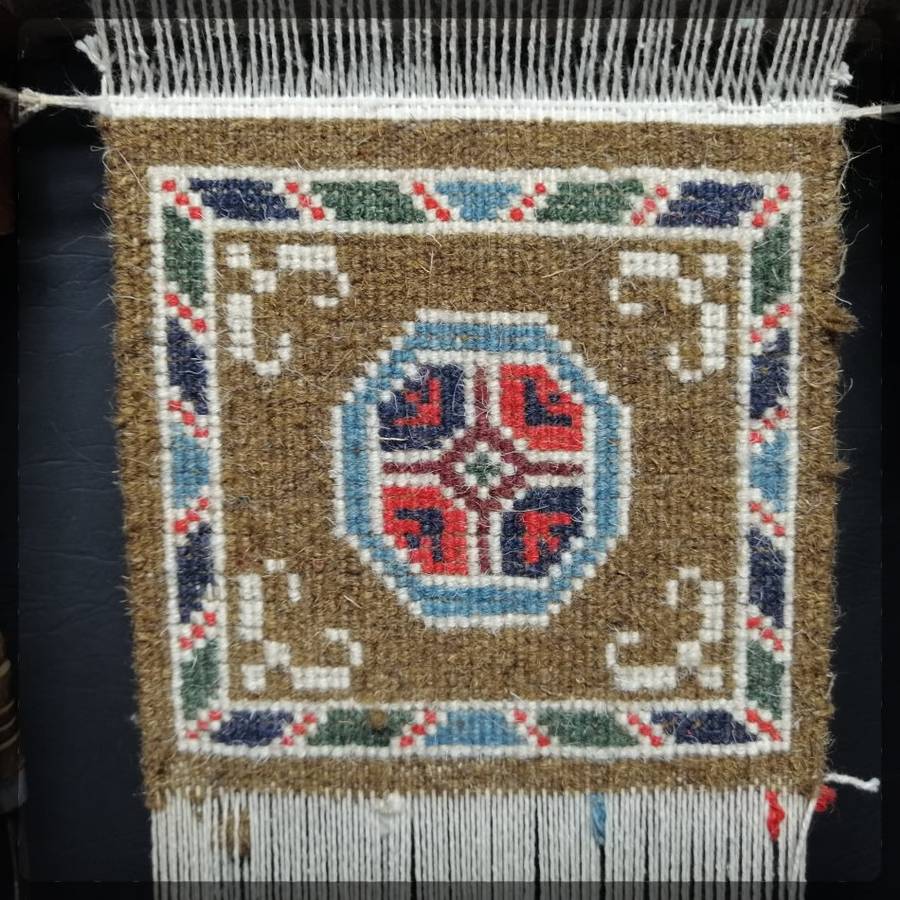 RARE!!! Authentic Vintage Middle Eastern Mini Carpet Weaving Loom and Tools!!!