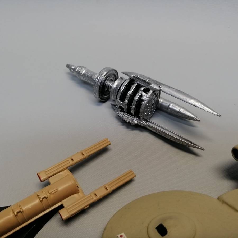 Vintage Star Trek Space Crafts  - Maker Unknown