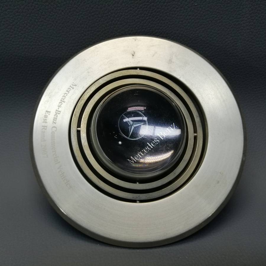 Original Mercedes Benz Promo Table Globe Clock!!!