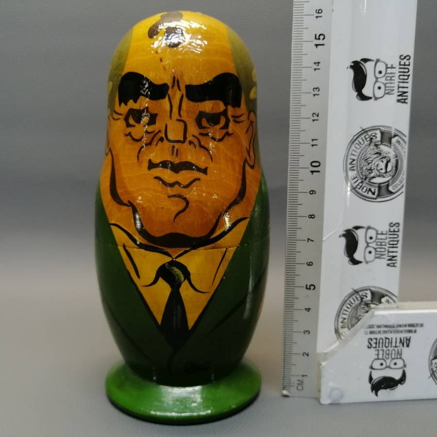 Original Hand Crafted Hand Painted 5 Level Russian Nesting Doll!!!