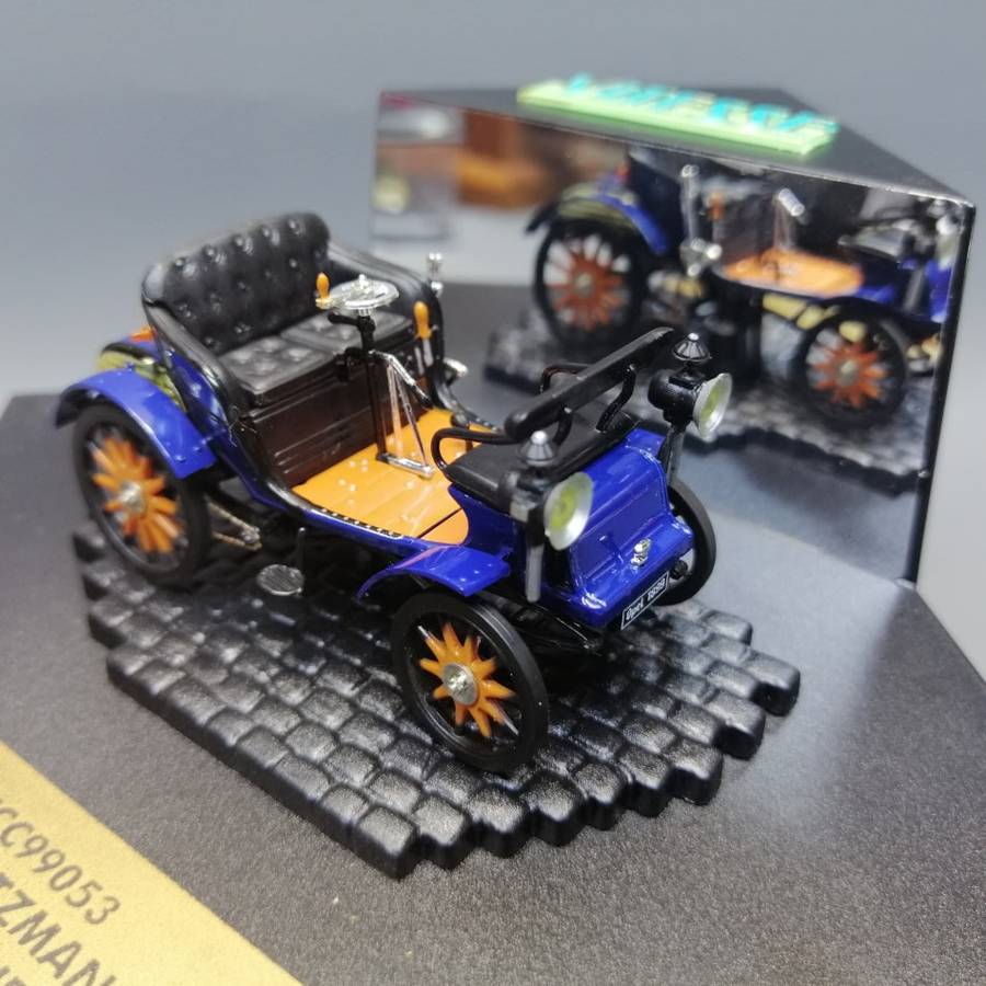 Highly Detailed  Vitesse Die Cast Metal 1899 Blue Opel Lutzmann!!!