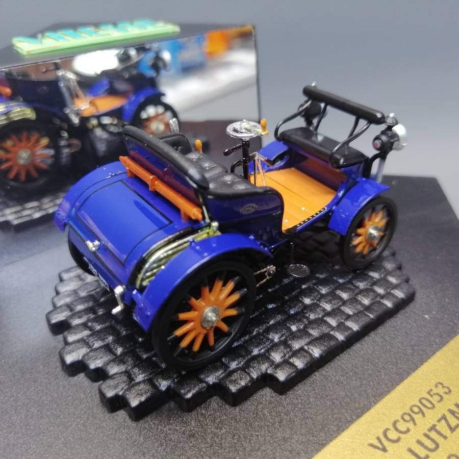 Highly Detailed  Vitesse Die Cast Metal 1899 Blue Opel Lutzmann!!!