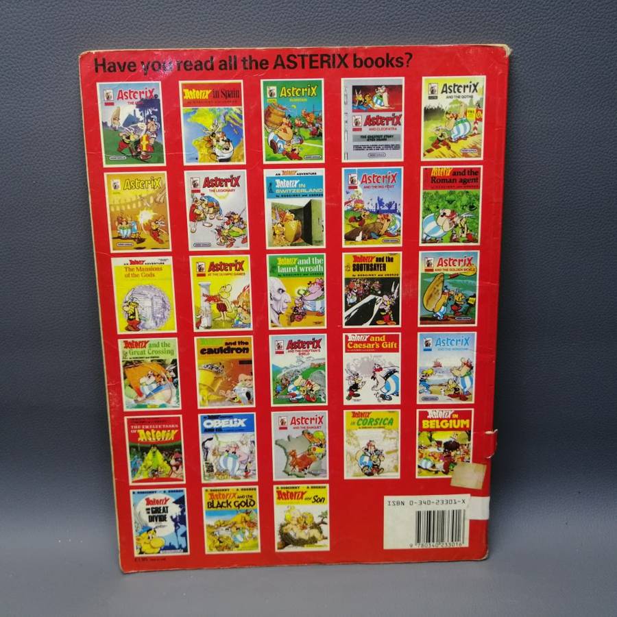 Original R. Goscinny Asterix and Caesar's Gift