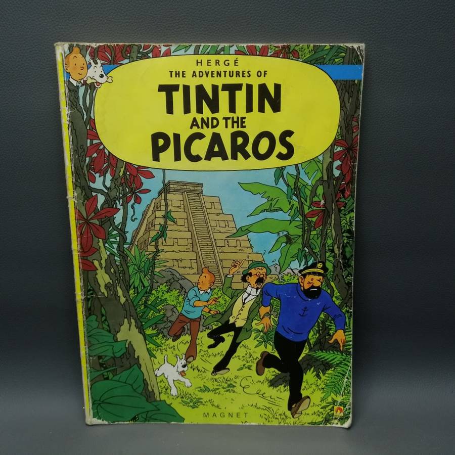 Original Herge Adventures of Tin-tin - and the Picaros