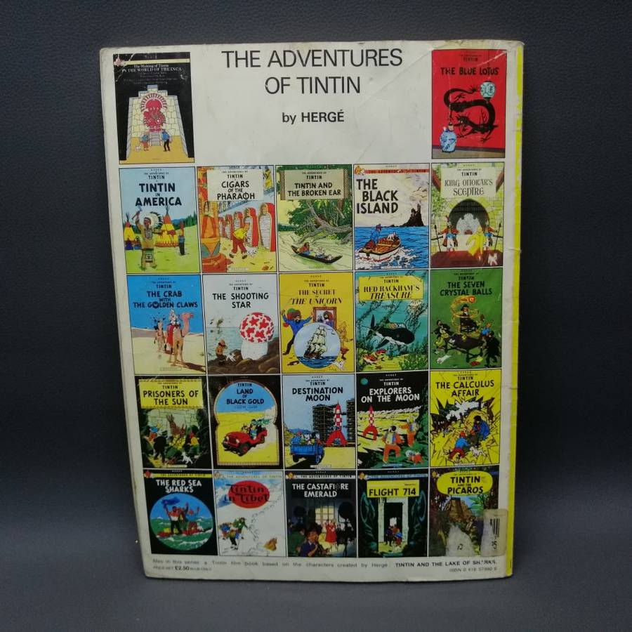 Original Herge Adventures of Tin-tin - and the Picaros