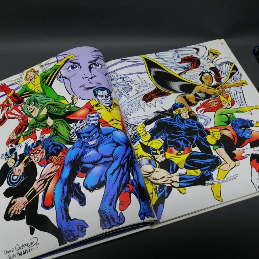 Original MARVEL X Men The Ultimate Guide Hard Cover Book!!