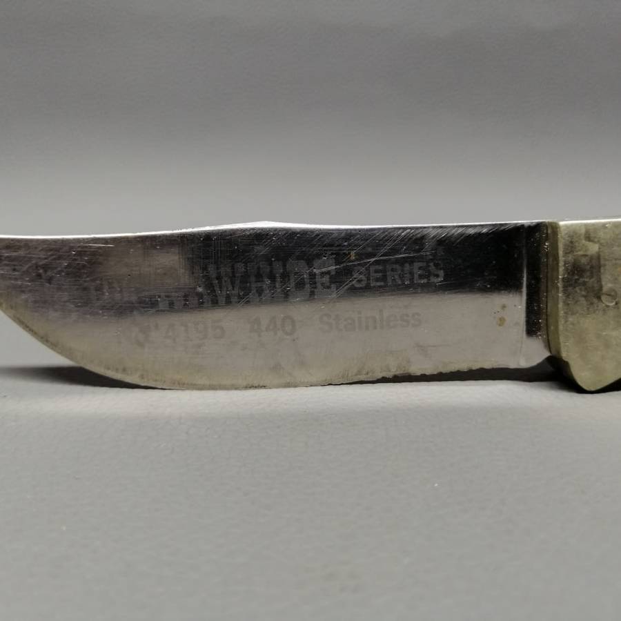 Original Rawhide Series 440 Stainless Steel Hunting Knife!!!