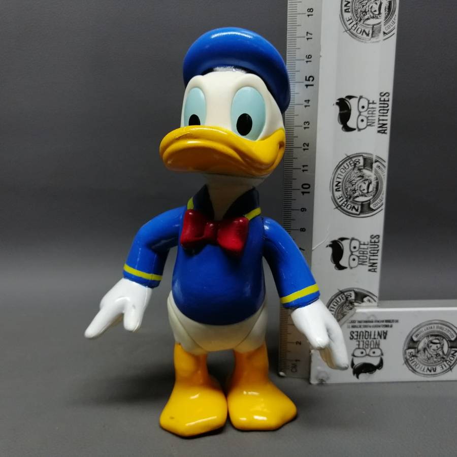 Large Original Hard Rubber Donald Duck Figurine!!