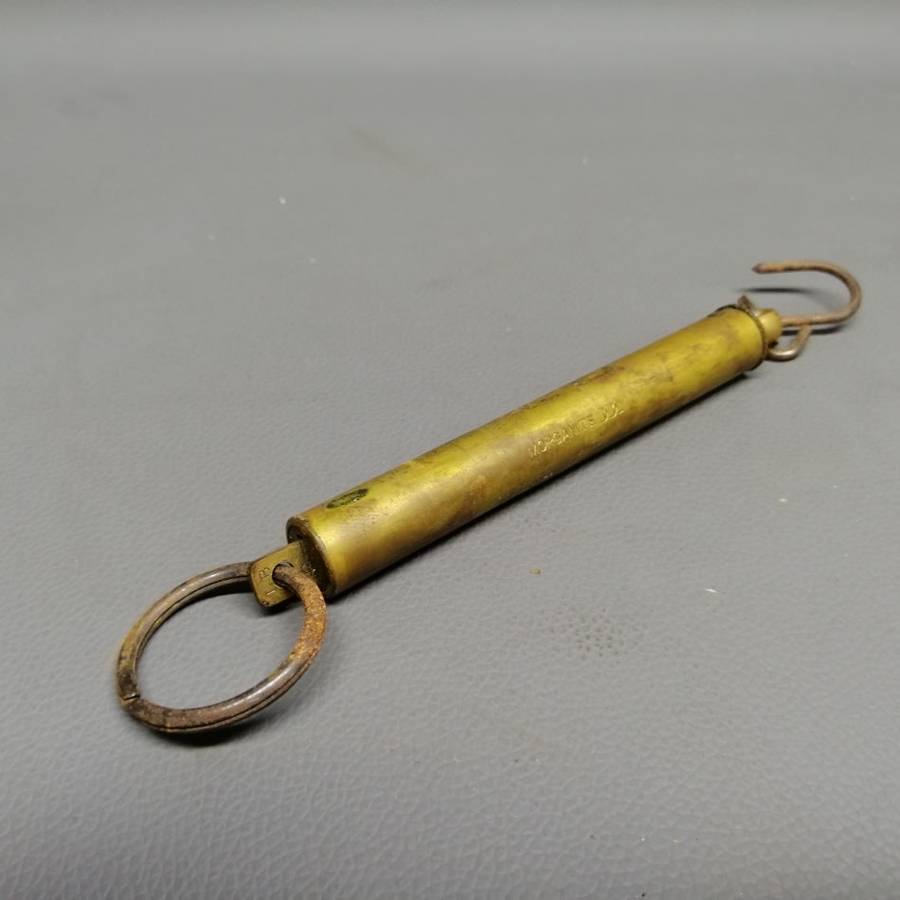 Antique Brass Morganite Kg and LB Hanging Scale!!!