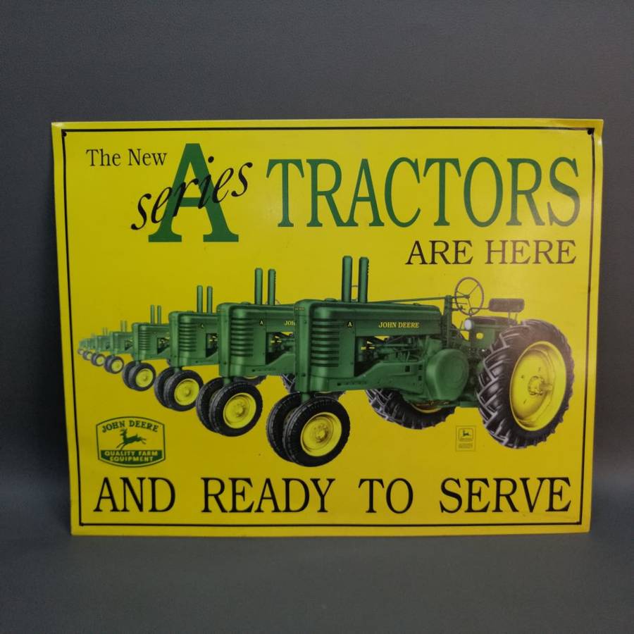 John Deere Metal Licenced Reproduction Sign!!!