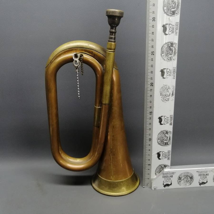Original Vintage Brass and Copper Metal Bugle!!!