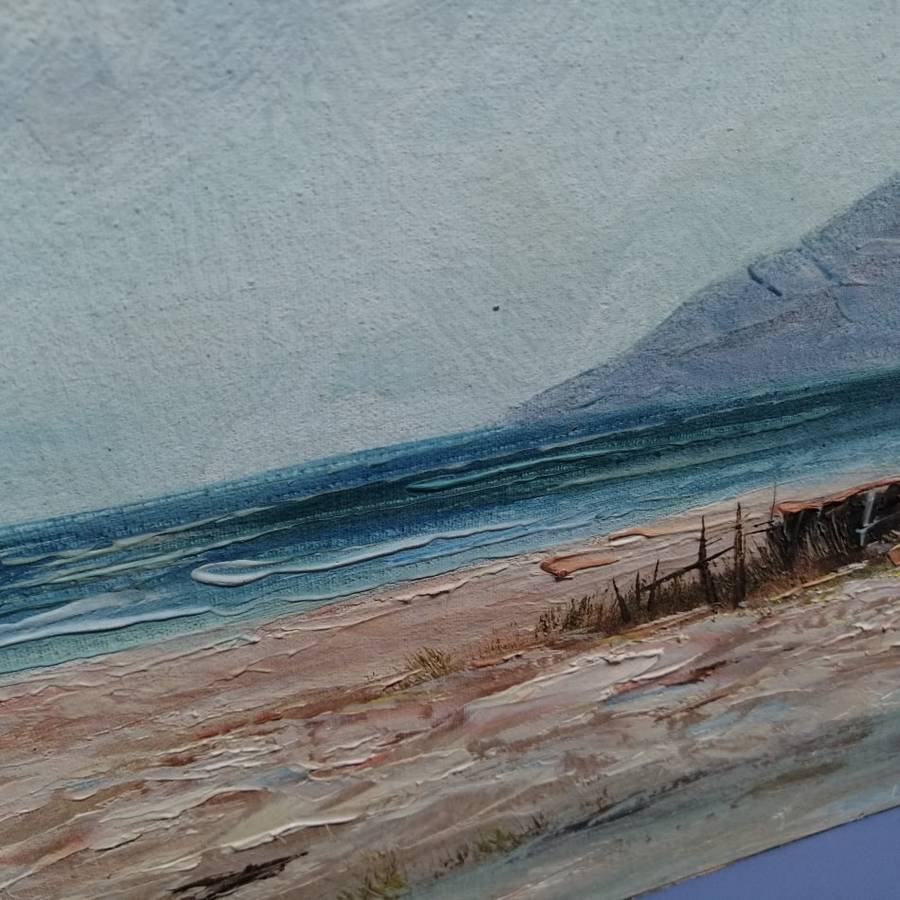 Large Original Oil On Board Landscape By Barry Ross 800 x 600