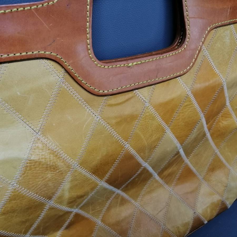 Original Genuine Ostrich and Leather Ladies Handbag!!!