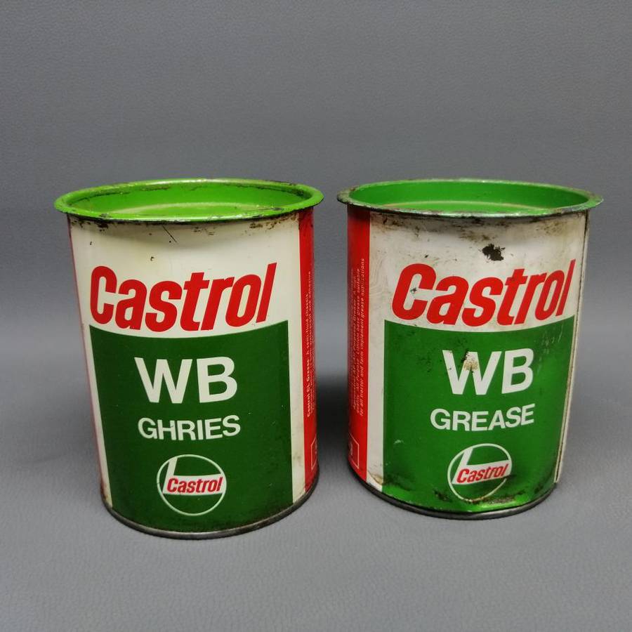 Original Vintage CASTROL Wheel Bearing Grease 500g Tin!!! Bid Per Can!!!