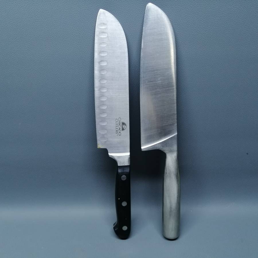 Two High Quality Santoku Chefs Knifes - Bid For Both!!!