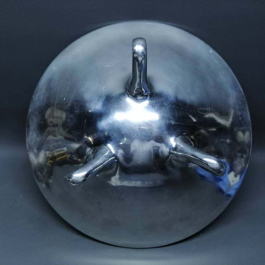 Large Cast Metal Carrol Boyes Styled Footed Fruit or Salad Bowl!!!