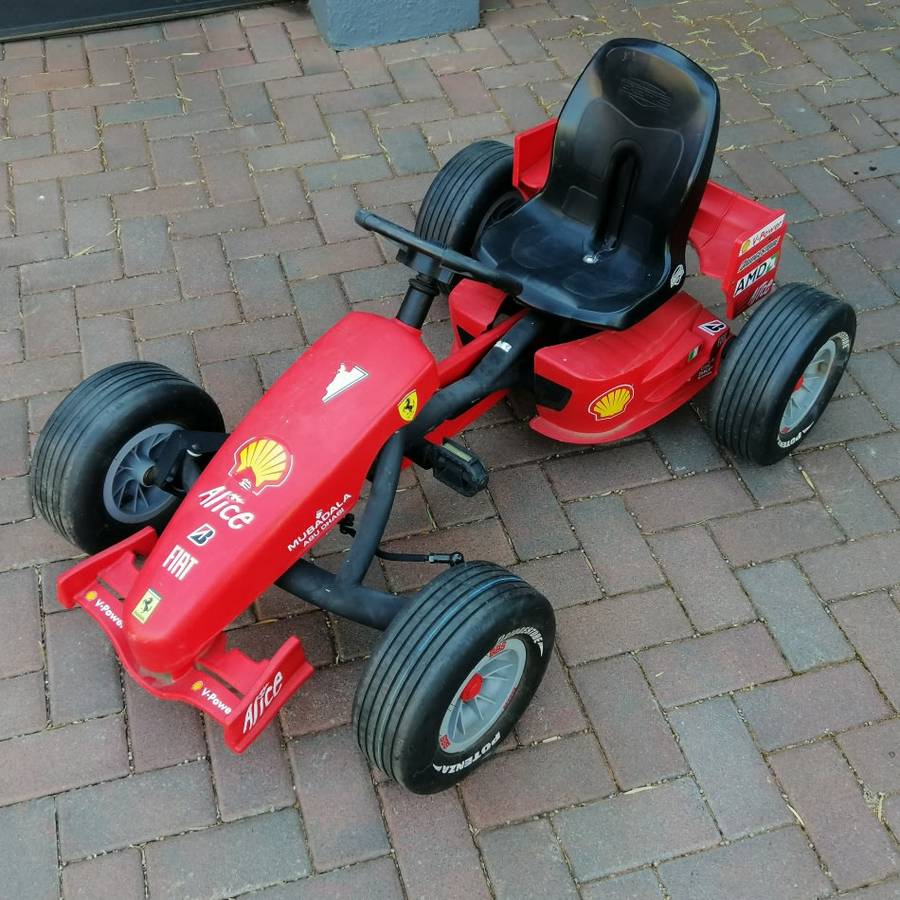 WOW!!! Detailed F1 Shell Ferrari Pedal Racing Car!!! Fantastic!!!