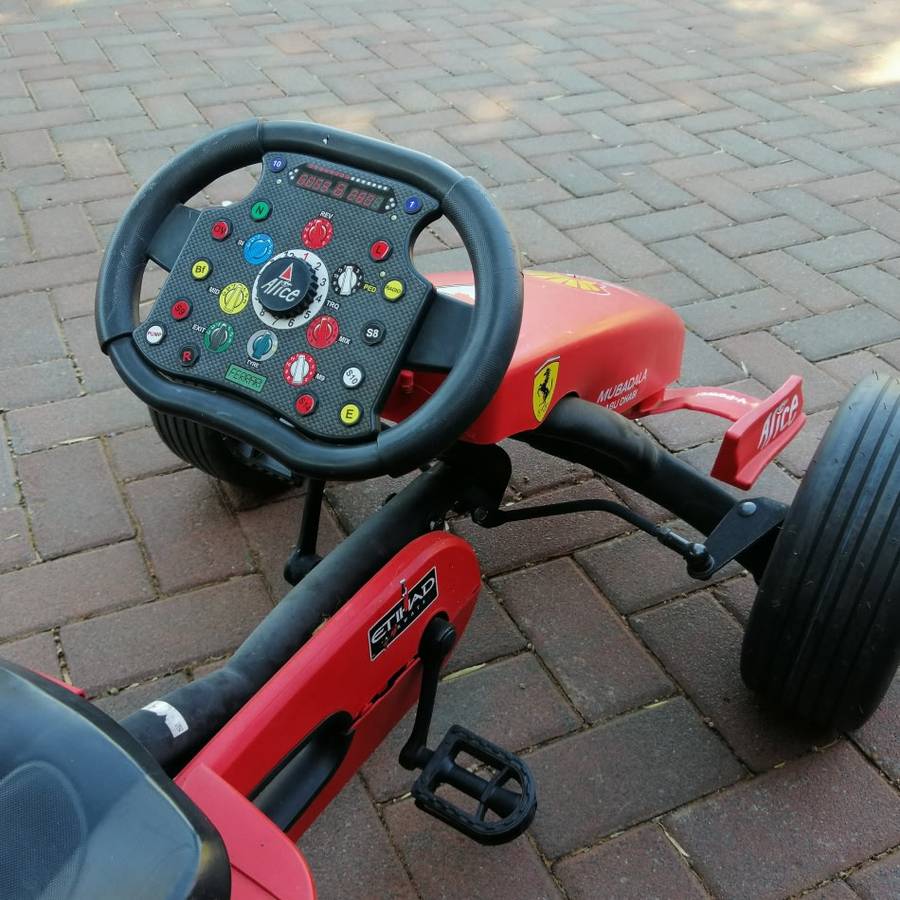 WOW!!! Detailed F1 Shell Ferrari Pedal Racing Car!!! Fantastic!!!