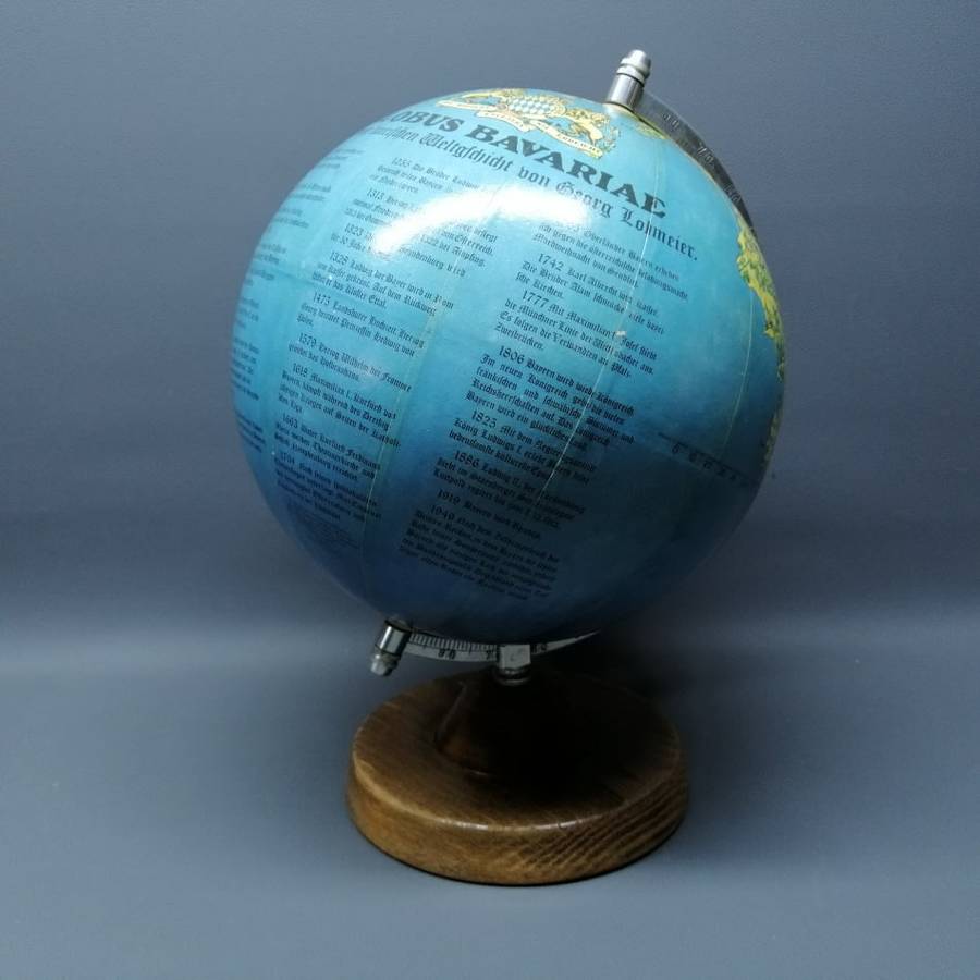 SUPER RARE!!! Original Vintage German History Globe!!! Only Germany On The Globe!!!